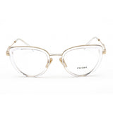 Prada   54ZV Eyeglasses Crystal/Clear demo lens
