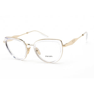 Prada 0PR 54ZV Eyeglasses Crystal/Clear demo lens-AmbrogioShoes