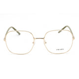 Prada   56WV Eyeglasses Pale Gold / Clear Lens