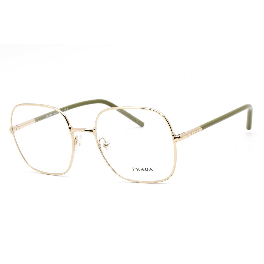 Prada 0PR 56WV Eyeglasses Pale Gold / Clear Lens-AmbrogioShoes