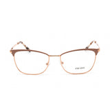 Prada   57WV Eyeglasses Pink Gold/Clear demo lens