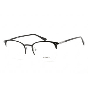 Prada 0PR 57YV Eyeglasses Black/Clear demo lens-AmbrogioShoes
