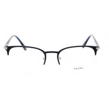 Prada   57YV Eyeglasses Matte Blue/Clear demo lens