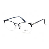Prada 0PR 57YV Eyeglasses Matte Blue/Clear demo lens-AmbrogioShoes