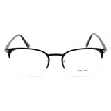 Prada   57YV Eyeglasses Matte Brown/Clear demo lens