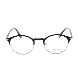 Prada   58YV Eyeglasses Matte Blue / Clear Lens