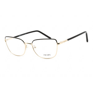 Prada 0PR 59YV Eyeglasses Pale Gold/Clear demo lens-AmbrogioShoes