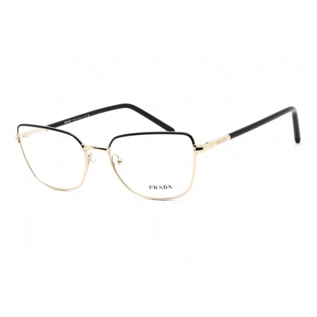 Prada 0PR 59YV Eyeglasses Pale Gold/Clear demo lens-AmbrogioShoes