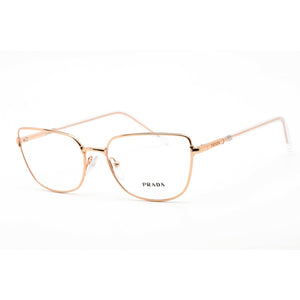 Prada 0PR 59YV Eyeglasses Pink Gold / Clear Lens-AmbrogioShoes