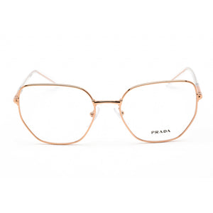 Prada   60WV Eyeglasses Pink Gold / Clear demo lens