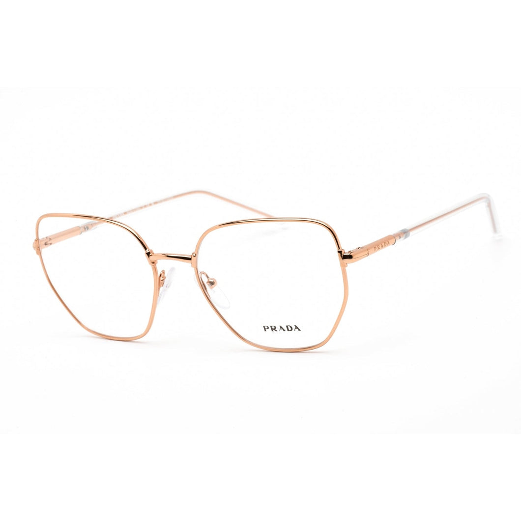 Prada 0PR 60WV Eyeglasses Pink Gold / Clear demo lens-AmbrogioShoes