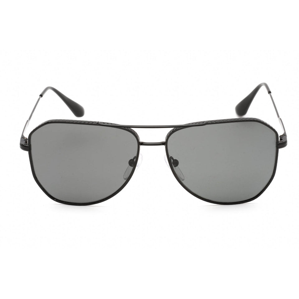 Prada   63XS Sunglasses Black / Grey Polarized Unisex
