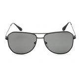 Prada   63XS Sunglasses Black / Grey Polarized Unisex