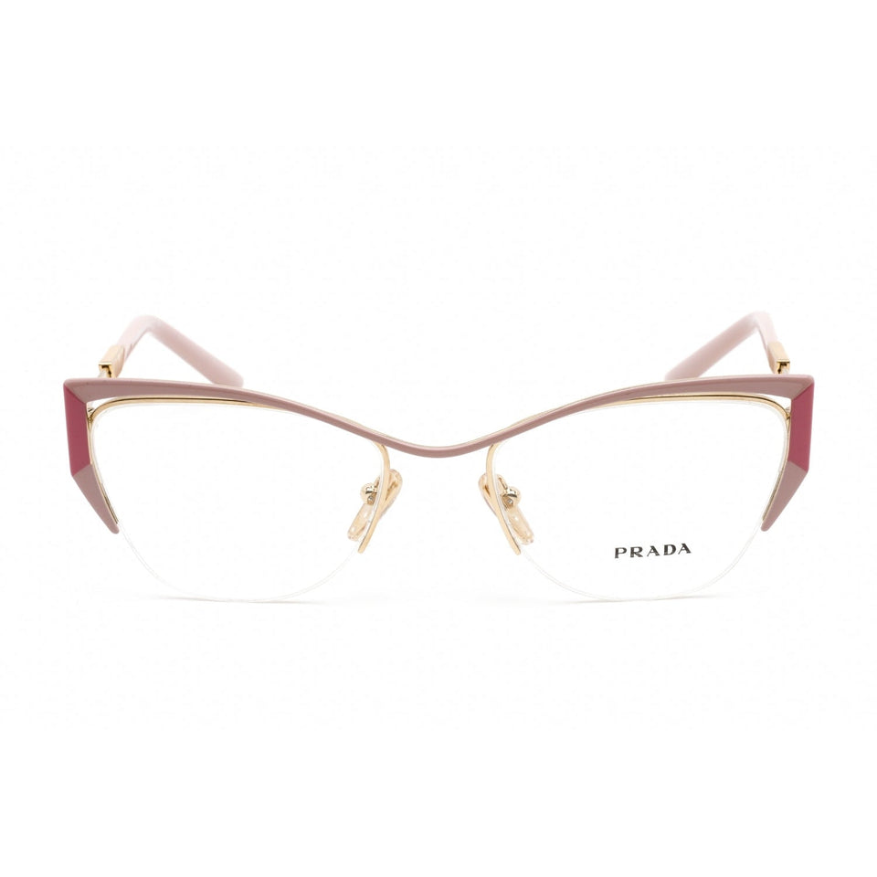 Prada   63YV Eyeglasses Gold/Pink / Clear Lens