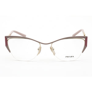 Prada   63YV Eyeglasses Gold/Pink / Clear Lens