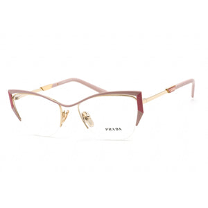 Prada 0PR 63YV Eyeglasses Gold/Pink / Clear Lens-AmbrogioShoes