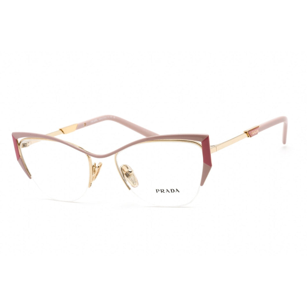 Prada 0PR 63YV Eyeglasses Gold/Pink / Clear Lens-AmbrogioShoes