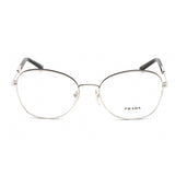 Prada   64YV Eyeglasses Silver/Clear Lens