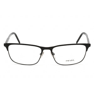 Prada   66YV Eyeglasses Black/Clear demo lens
