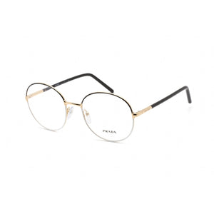 Prada 0PR55WV Eyeglasses Black/White / Clear Lens-AmbrogioShoes