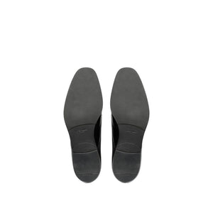 Prada 2EB174-UWU Men's Shoes Black Saffiano / Calf-Skin Leather Oxfords (PRM1008)