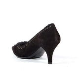 Prada Designer Shoes for women Black Suede Pumps 1P6327 (PRW14)