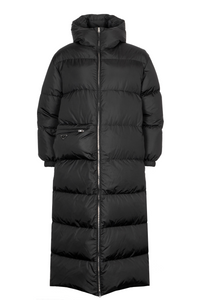 PRADA Re-Nylon Down Coat Black