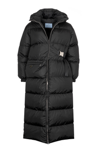 PRADA Re-Nylon Down Coat Black