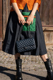 PRADA Skirt Nylon Blue Green