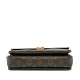 Brown Louis Vuitton Monogram Pochette Metis Satchel