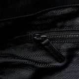 Prada Tessuto Hobo Bag Black Nylon Canvas
