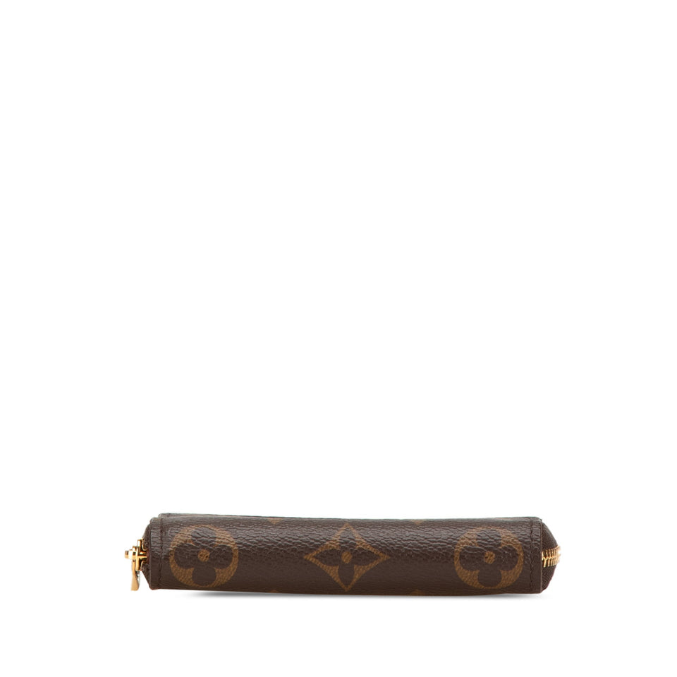 Brown Louis Vuitton Monogram Zippy Coin Purse