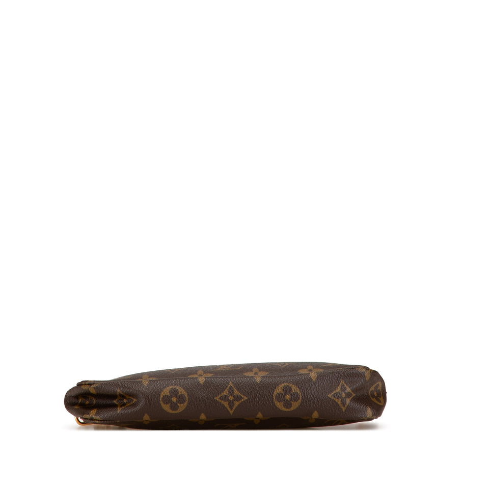 Brown Louis Vuitton Monogram Pochette Accessoires Shoulder Bag
