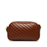 Gucci GG Marmont Small Brown Matelassé