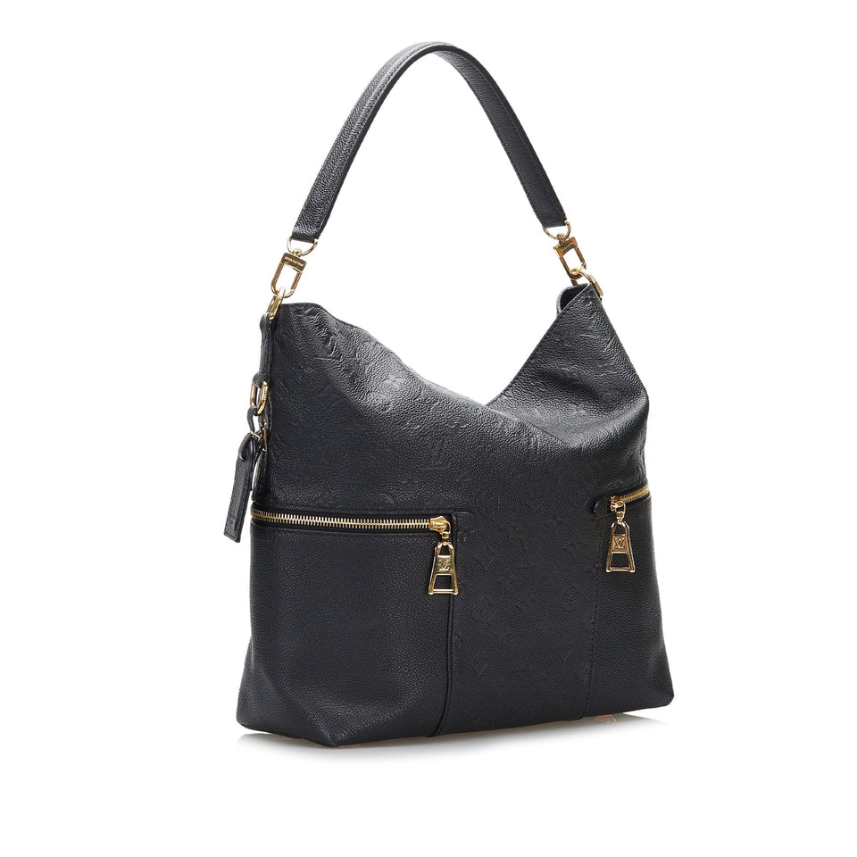 Louis Vuitton Melie Black Monogram Empreinte