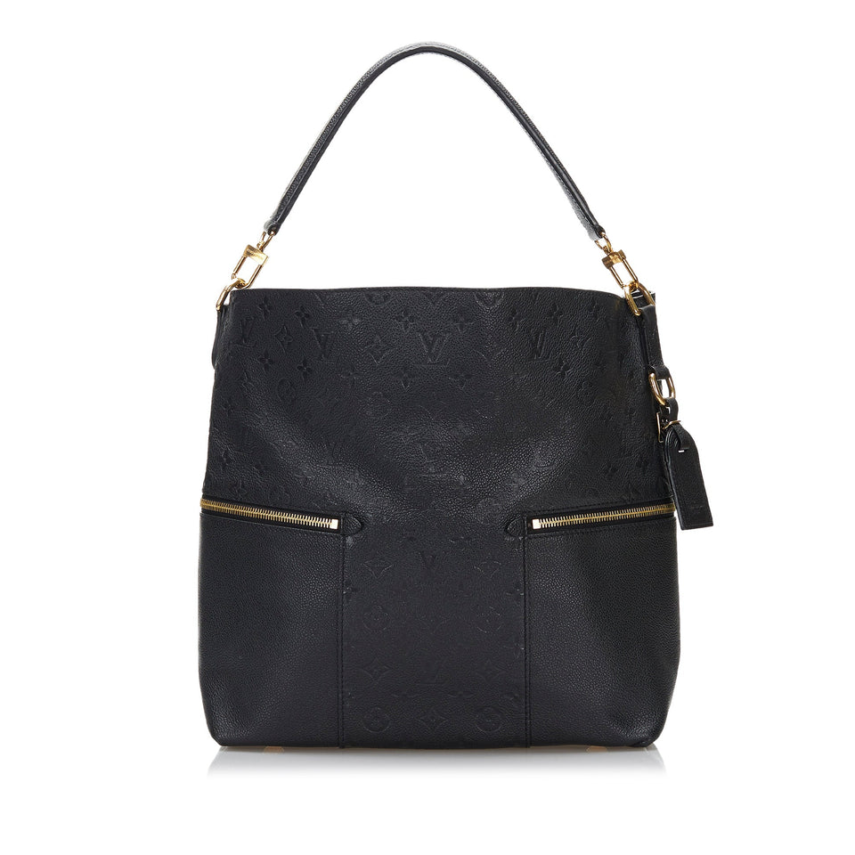 Louis Vuitton Melie Black Monogram Empreinte