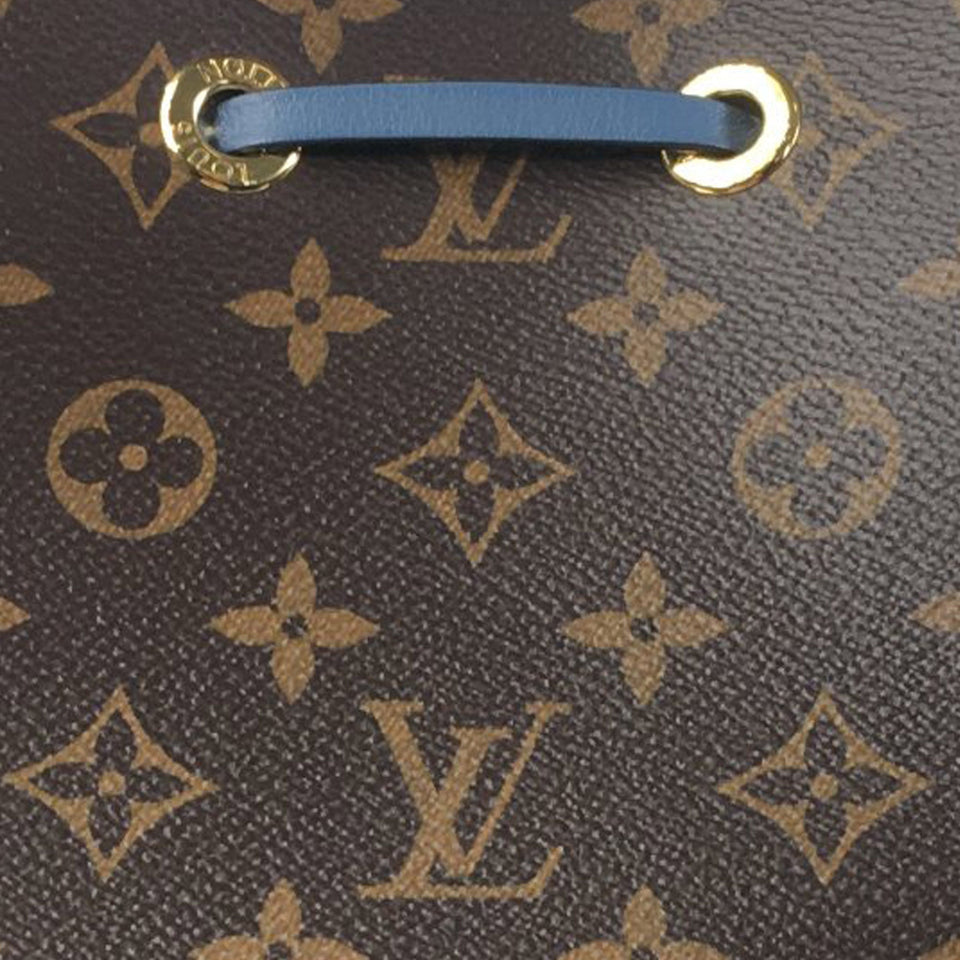 Brown Louis Vuitton Monogram Neonoe MM Bucket Bag