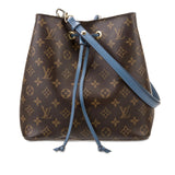Brown Louis Vuitton Monogram Neonoe MM Bucket Bag