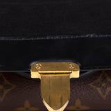 Brown Louis Vuitton Monogram One Handle Flap Satchel
