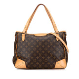 Brown Louis Vuitton Monogram Estrela MM Satchel