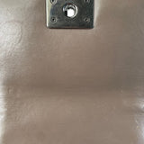 Chanel Boy Mini Brown Velvet Ruthenium