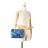 Blue Louis Vuitton Vernis Catalina Ikat BB Handbag