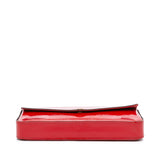 Red Louis Vuitton Monogram Vernis Pochette Felicie Crossbody Bag
