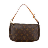 Brown Louis Vuitton Monogram Pochette Accessoires Shoulder Bag