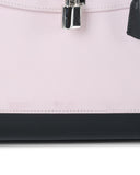 CHRISTIAN DIOR Black Leather Limited Edition Pocket Large Lady Dior Tote Bag