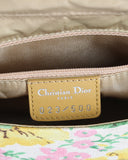 CHRISTIAN DIOR Multicolor Floral Canvas Malice Shoulder Bag