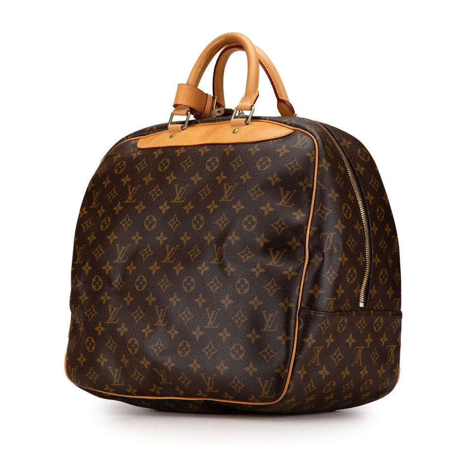 Brown Louis Vuitton Monogram Evasion Travel Bag