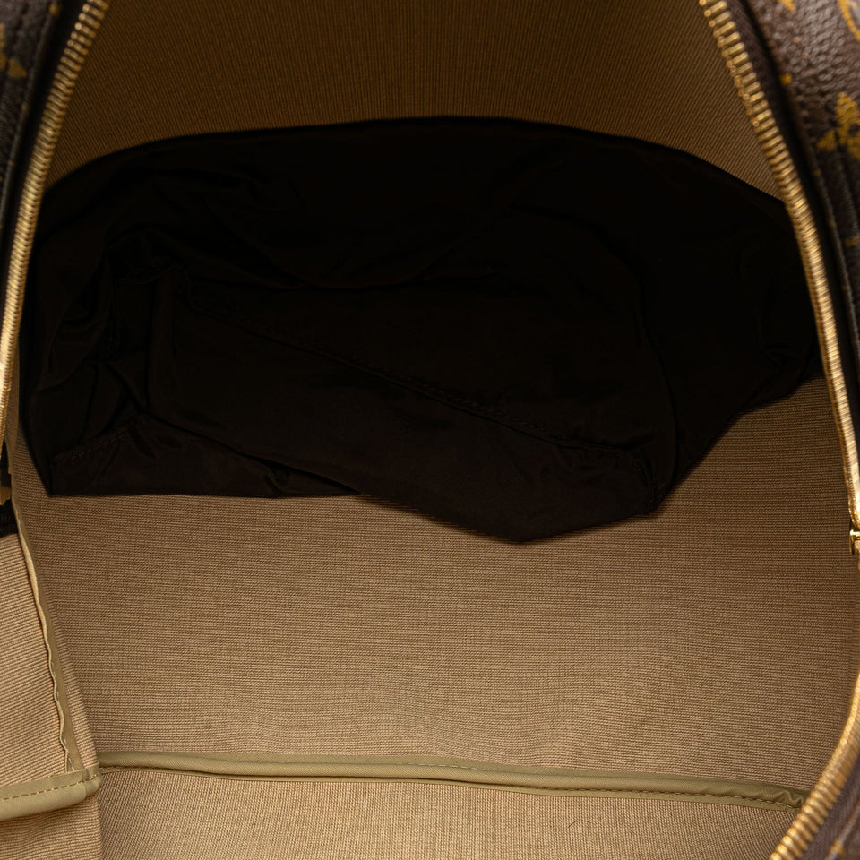 Brown Louis Vuitton Monogram Evasion Travel Bag