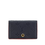 Blue Louis Vuitton Monogram Empreinte Multicartes Card Holder