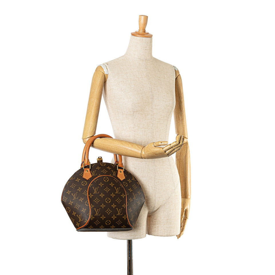 Brown Louis Vuitton Monogram Ellipse PM Handbag